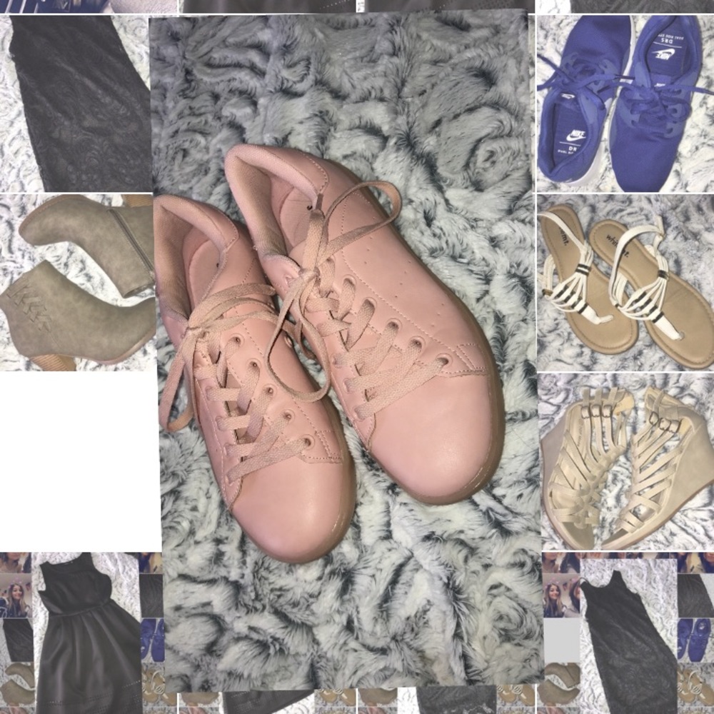 JUSTFAB Pink Sneakers